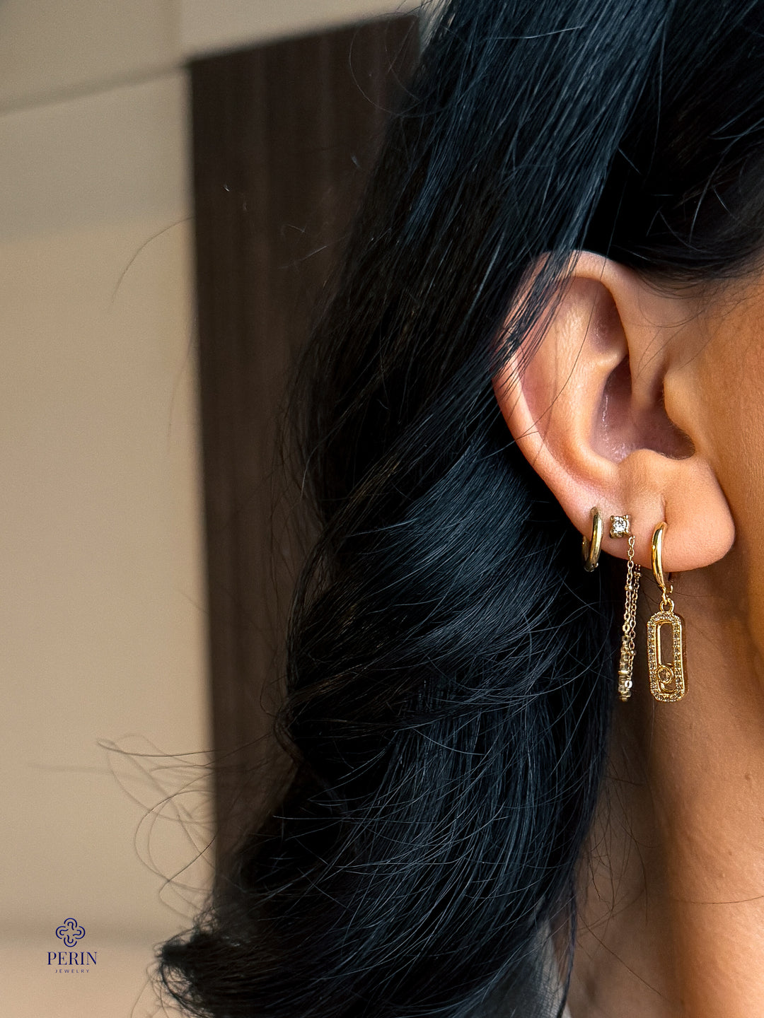 Paria earrings gold