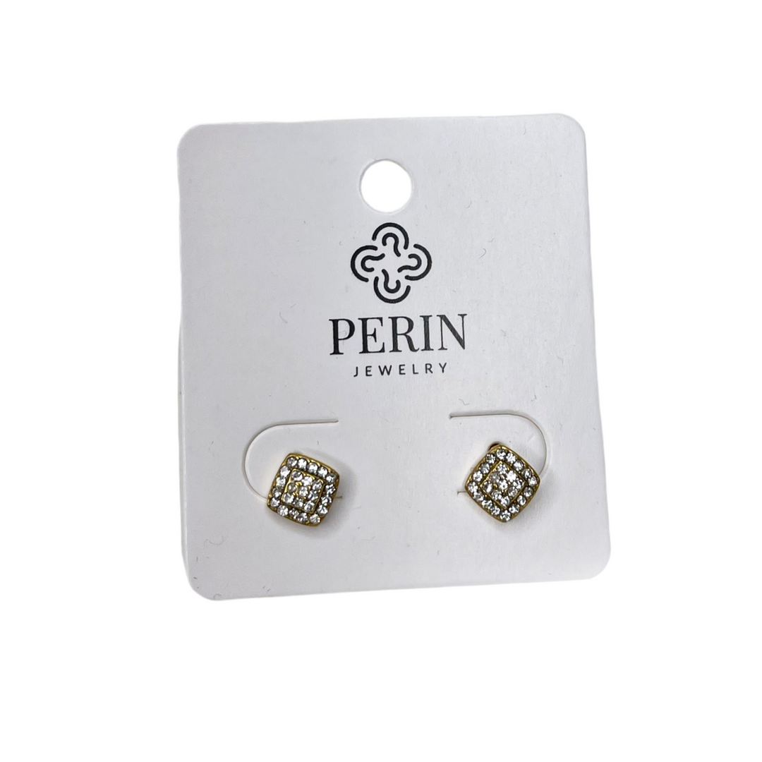 Aida square earrings