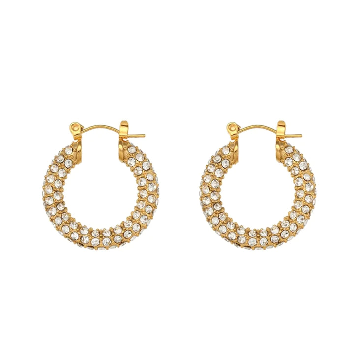 Serena earrings gold