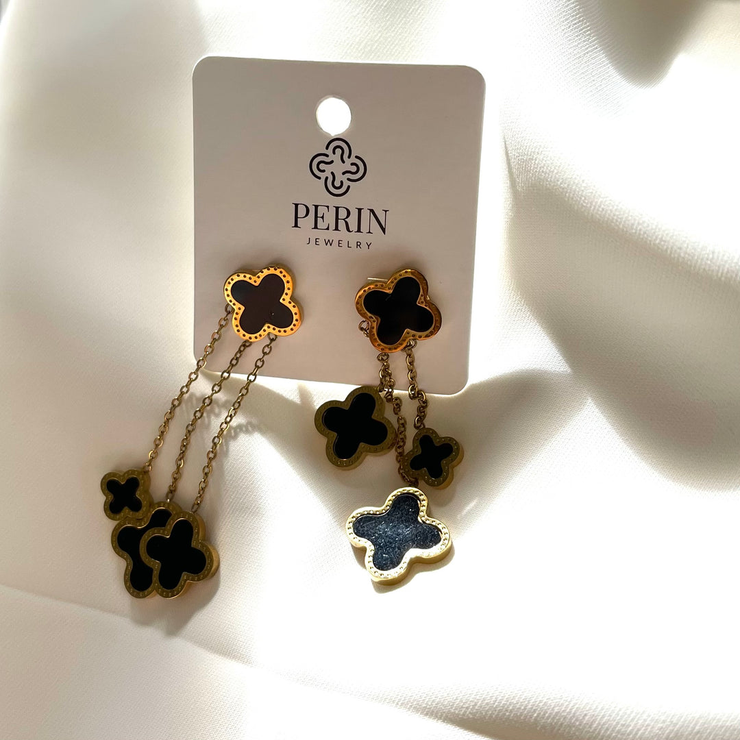 Big clover earrings