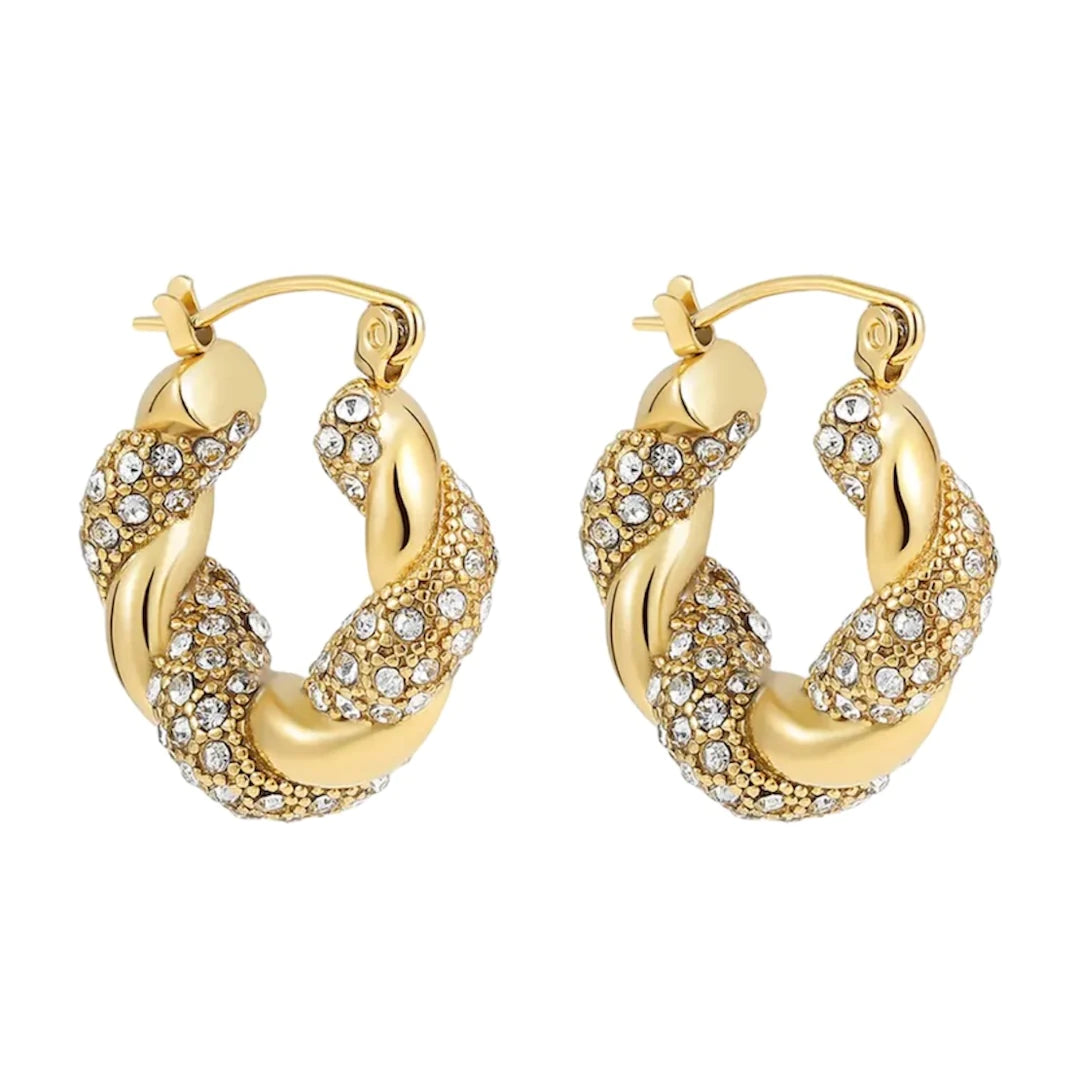 Leonora earrings gold