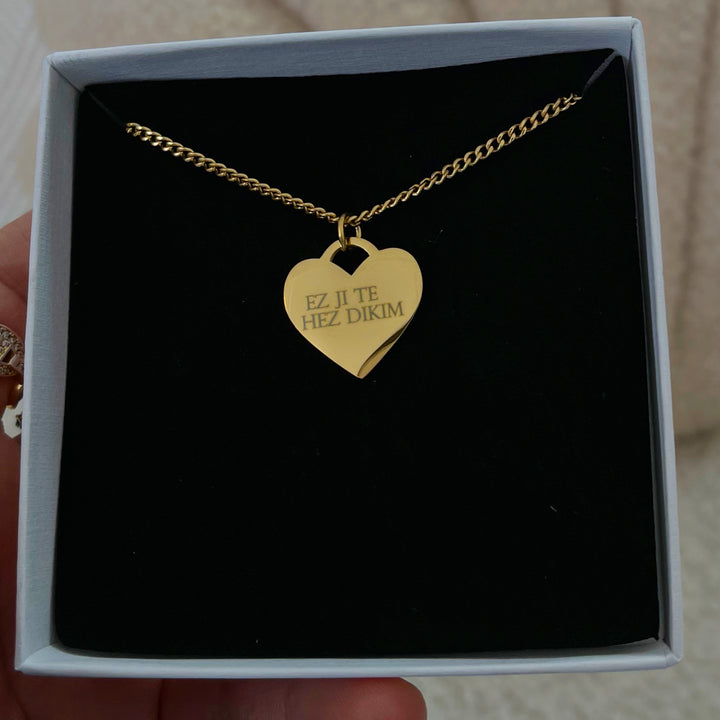 I love you necklace kurdish