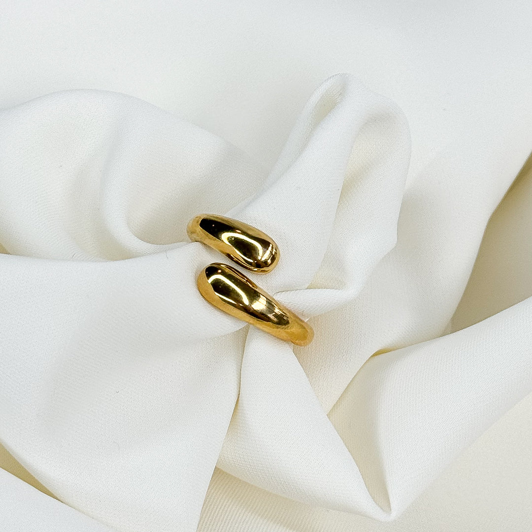 Statement ring gold