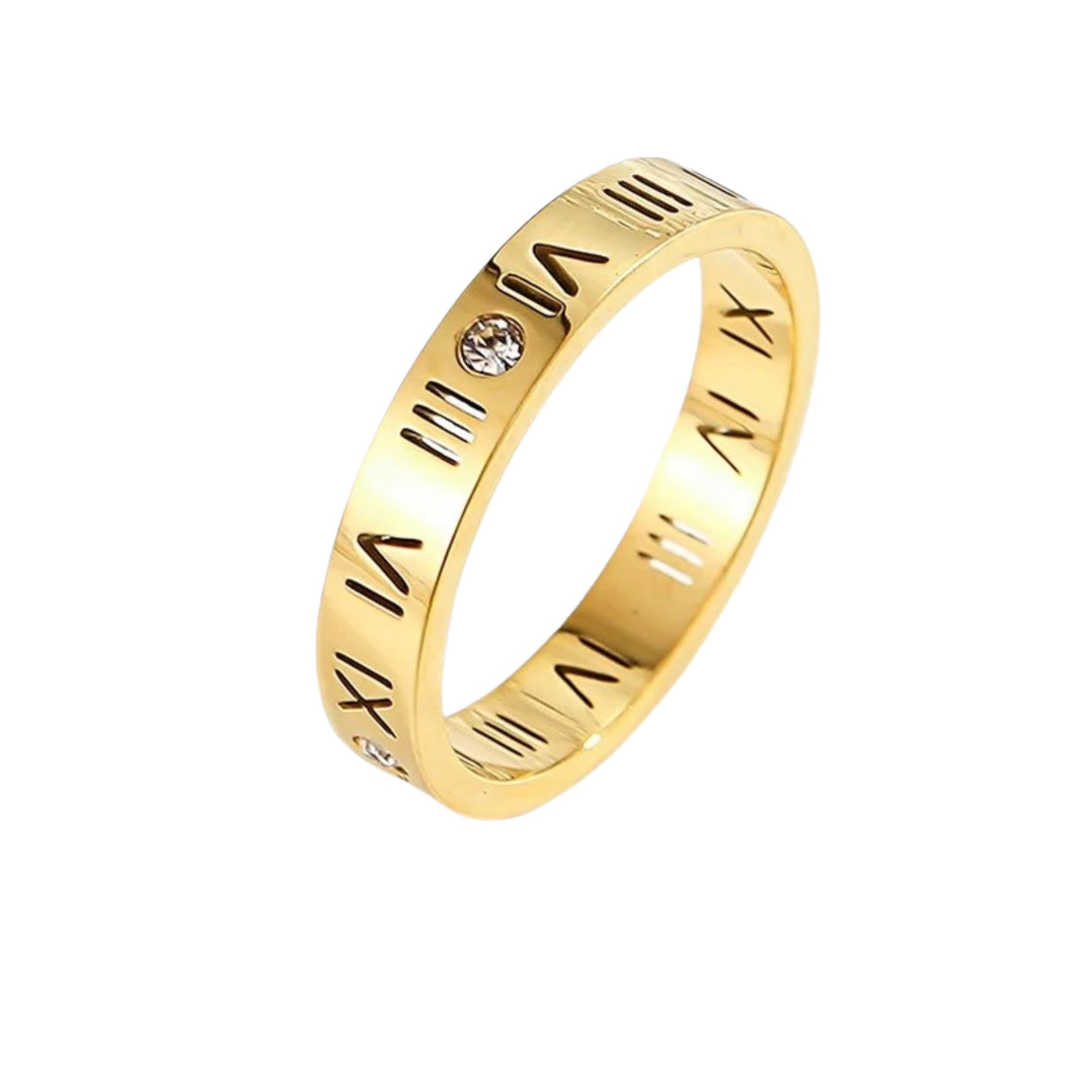 Rosa gold ring