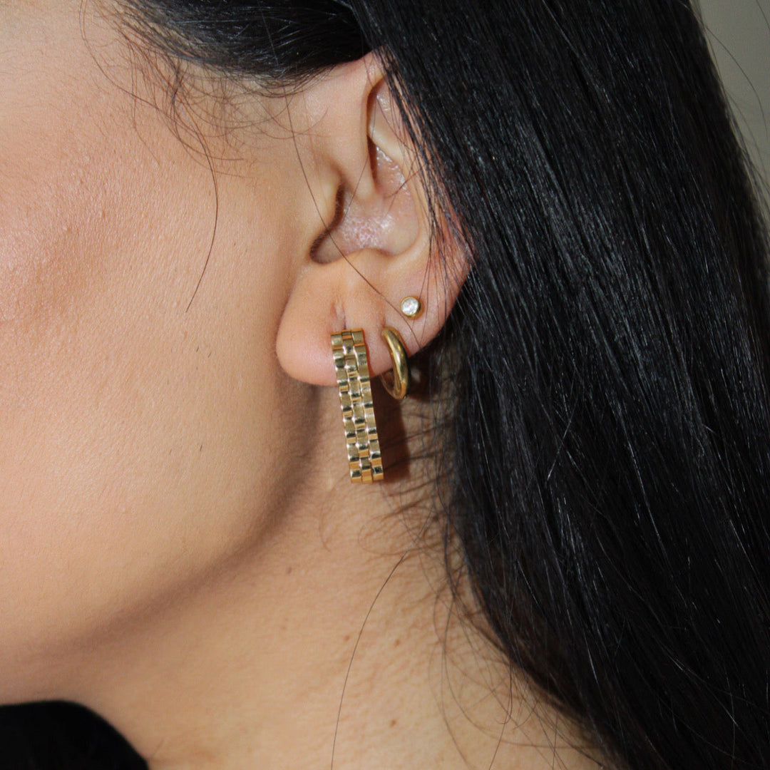 Nida earrings gold