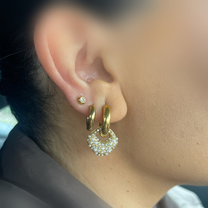 Sandy earrings gold