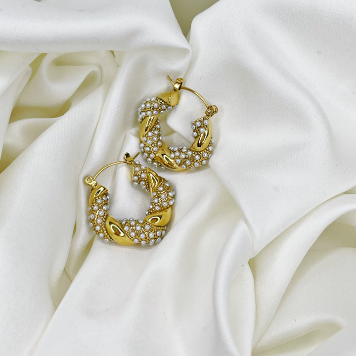 Leonora earrings gold