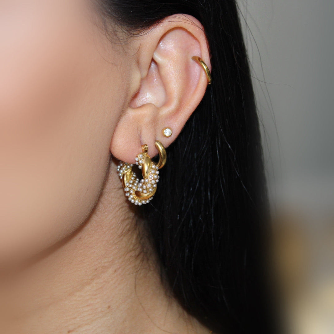 Leonora earrings gold